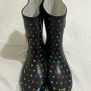 Middleton Multicolor Polka Dot Women's Rain Boots Size 11 New with Tags